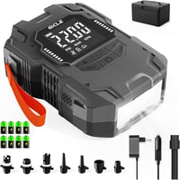 Gicle Hordozható SUP Pumpa 22 PSI - Elektromos Felfújó 12V Akkumulátorral, Automata Leállással, Type-C - Paddleboard, Csónak, Vízi Sport Kel 1