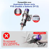 Gifeerory Dyson V10 SV12 Porszívó Főegység Ház - Kompatibilis Animal és Absolute Modellekkel, Motor Nélküli Csereburkolat Ergonomikus Fogant 2