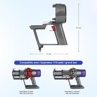 Gifeerory Dyson V10 SV12 Porszívó Főegység Ház - Kompatibilis Animal és Absolute Modellekkel, Motor Nélküli Csereburkolat Ergonomikus Fogant 3