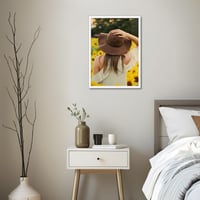 Giftgarden A2 biely hliníkový rám na obrazy, fotky, plagáty a certifikáty, 42x59,4 cm, na zavesenie na stenu 7