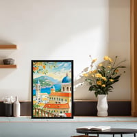 Giftgarden A2 rám na obrazy, čierny hliníkový rám 42x59,4 cm na fotografie, certifikáty a plagáty, veľký rám na plagáty, kusové balenie 4