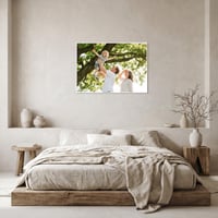 Ramă foto din aluminiu Giftgarden 70x100 cm albă, ramă foto de perete pentru postere mari – latura ramei ușor îndoită (stare: vezi a 2-a imagine) 8