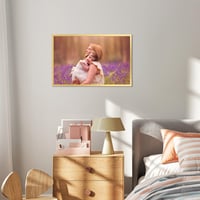 Giftgarden Zlatý hliníkový rám na obrazy 50x75 cm, nástenný fotorámik na fotografie, plagáty a puzzle 4