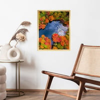 Giftgarden Zlatni okvir za slike 40x50 cm, veliki okvir za postere, foto okvir za vodoravnu i okomitu montažu na zid 7