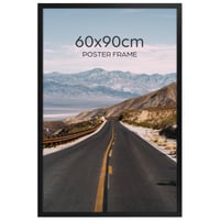 Hliníkový rám na obrazy Giftgarden, čierny, 60x90 cm, na fotografie, plagáty a puzzle, veľký nástenný rám do obývačky, spálne alebo pracovne 1