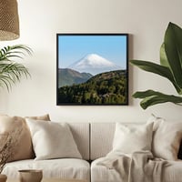 Giftgarden crni okvir za slike 50x50 cm, moderan fotookvir za četvrtaste fotografije, tankog elegantnog dizajna, za zidnu montažu, jedan komad 5