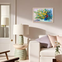 Ramă foto din aluminiu cu aspect de lemn natural Giftgarden A2 42x59,4 cm - Ușor deteriorată (capac spate îndoit, ușor lovită (stare: vezi a 2-a imagine)) 9
