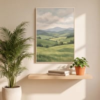 Giftgarden Rám na fotografie z prírodného dreva 70x100 cm, hliníkový nástenný rám na fotky s efektom prírodného dreva 6