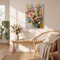 Giftgarden Rám na fotografie z prírodného dreva 70x100 cm, hliníkový nástenný rám na fotky s efektom prírodného dreva 7