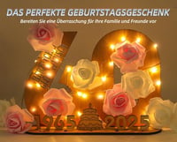 Giftota 18. Születésnapi Ajándék Fa Tábla LED Fényekkel - Személyre Szabható Vendégkönyv 4