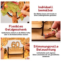 Giftota Originalni poklon u novcu za 30. rođendan za žene i muškarce – Kreativna ideja za poklon za okruglu obljetnicu 4