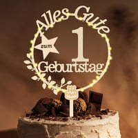 Giftota Fa Torta Dekoráció LED Fényekkel Iskolakezdéshez Fiúknak Lányoknak 1