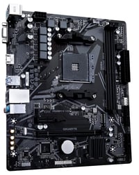 Gigabyte A520M K V2 Alaplap - AMD Ryzen 5000 AM4 CPU, DDR4 5100MHz OC, PCIe Gen3 x4 M.2, GbE LAN, USB 3.2 Gen 1 4