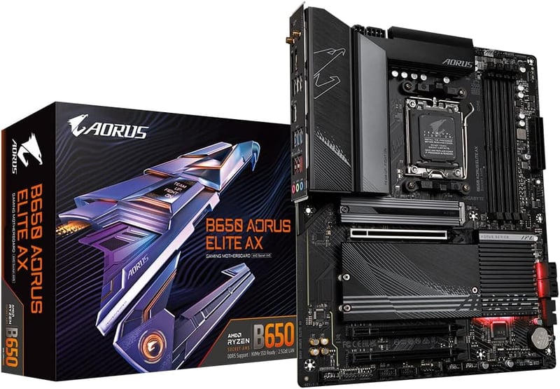 Gigabyte B650 AORUS Elite AX AM5 Alaplap