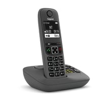 Bezdrôtový DECT telefón Gigaset A695A so záznamníkom, displej s vysokým kontrastom, blokovanie hovorov, hlasitý odposluch, sivý 2