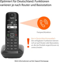 Gigaset AS690 Duo DECT vezetéknélküli telefon 2 kézibeszélővel 2