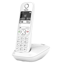 Bezdrôtový telefón DECT Gigaset AS690 – veľký displej, hlasitý odposluch, blokovanie hovorov, biely 1