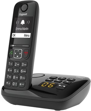 Gigaset AS690A DECT bežični telefon sa sekretaricom - crni