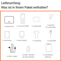 Set telefon wireless Gigaset BasicLine IP + Comfort 500HX, sunet HD, argintiu-negru 9