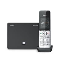 Set telefon wireless Gigaset BasicLine IP + Comfort 500HX, sunet HD, argintiu-negru 1