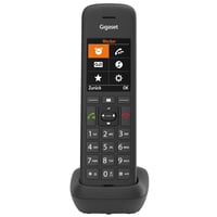 Gigaset C575HX DECT bezdrôtové slúchadlo s nabíjacou stanicou - Kompatibilné s Fritzbox - Čierne - Veľký TFT farebný displej - Bez základne 1