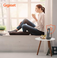 Gigaset C575HX DECT bezdrôtové slúchadlo s nabíjacou stanicou - Kompatibilné s Fritzbox - Čierne - Veľký TFT farebný displej - Bez základne 7