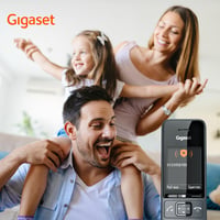 Bezdrôtový telefón Gigaset Comfort 520 DECT, titánovo-čierny, telefónny zoznam na 200 kontaktov, hands-free, blokovanie hovorov 6