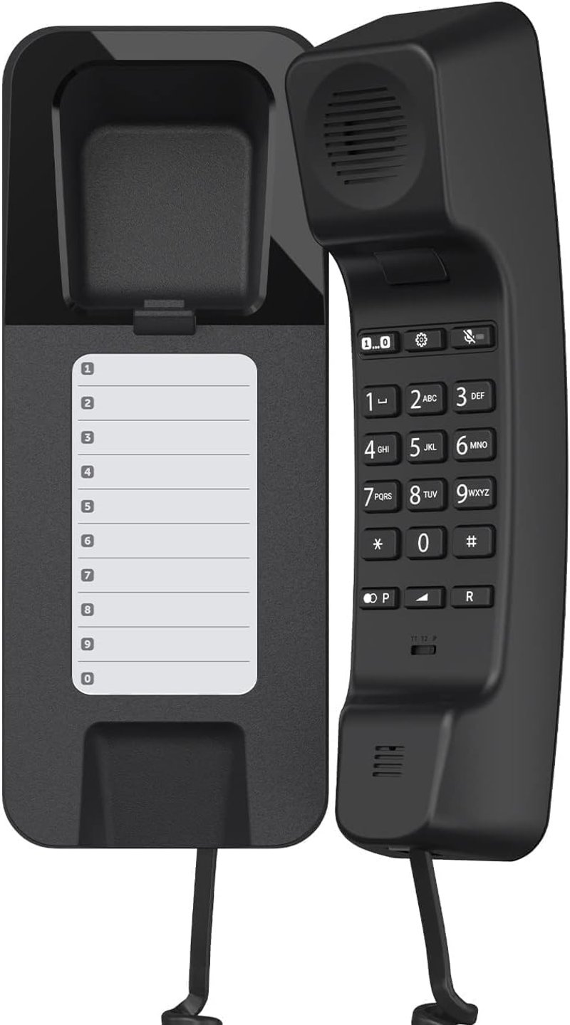 Gigaset Desk 200 Vezetékes Telefon Kompakt Tárcsázás Fekete - Black