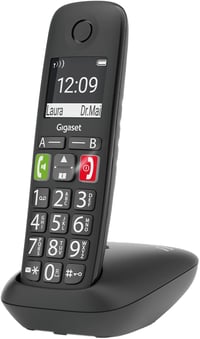 Gigaset E290 vezeték nélküli telefon erősítővel, nagy kijelzővel és gombokkal 1