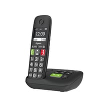 Bežični telefon Gigaset E290A sa sekretaricom i velikim tipkama - crni 1