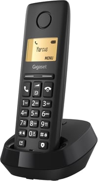 Gigaset Pure 120 vezeték nélküli telefon hívásszűrővel és ECO DECT antracit 1