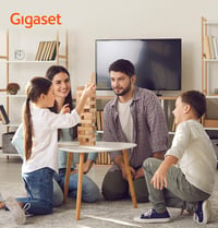 Gigaset Pure 120A vezeték nélküli DECT telefon üzenetrögzítővel, háttérvilágításos kijelző, hallókészülék-kompatibilis, nem kívánt hívások s 7