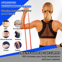 Sada odporových gúm Giiyr Fitness s 5 úrovňami (5 – 125 lbs), 5 ks cvičebných pásov pre mužov a ženy, na jogu, pilates, pomoc pri zhyboch, silový tréning 4