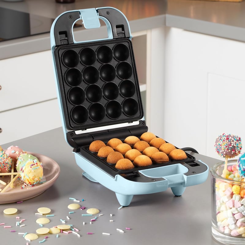 Giles & Posner 3 az 1-ben mini sütemény készítő gép - fánk, cake pop, gofri