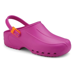 GIMA ultralaka anatomska unisex klompa protiv klizanja s remenom - fuksija