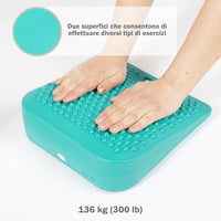 GIMA Ékpárna Egyensúly Párna Felfújható Hátmegfelelő Ergonomikus Ülés Pilates 7