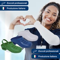 GIMA Professzionális Kórházi Papucs Fehér 38-39 Méret Szellőző Felsőrésszel 2