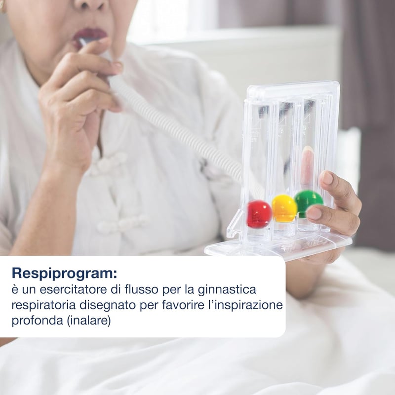 GIMA Respiprogram Tüdőgyakorlató Légzésgyakorlás Eszköz