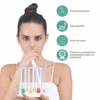 GIMA Respiprogram Tüdőgyakorlató Légzésgyakorlás Eszköz 6