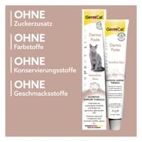 Pastă pentru pisici GimCat Expert Line Derma Paste - Susținerea sănătății pielii și a blănii - 1 tub (50 g) 5