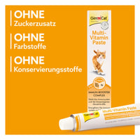 Pastă multivitaminică GimCat pentru pisici – Recompensă sănătoasă pentru întărirea sistemului imunitar – 1 tub (200 g) 4
