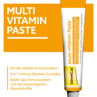 Pastă multivitaminică GimCat pentru pisici – Recompensă sănătoasă pentru întărirea sistemului imunitar – 1 tub (200 g) 2