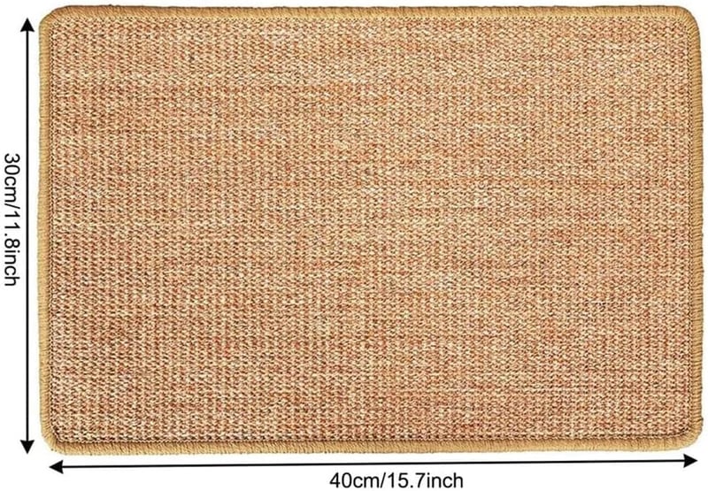 GingerUPer Macska Kaparópad Sisal Szőnyeg 300x400mm Bútor Védelem