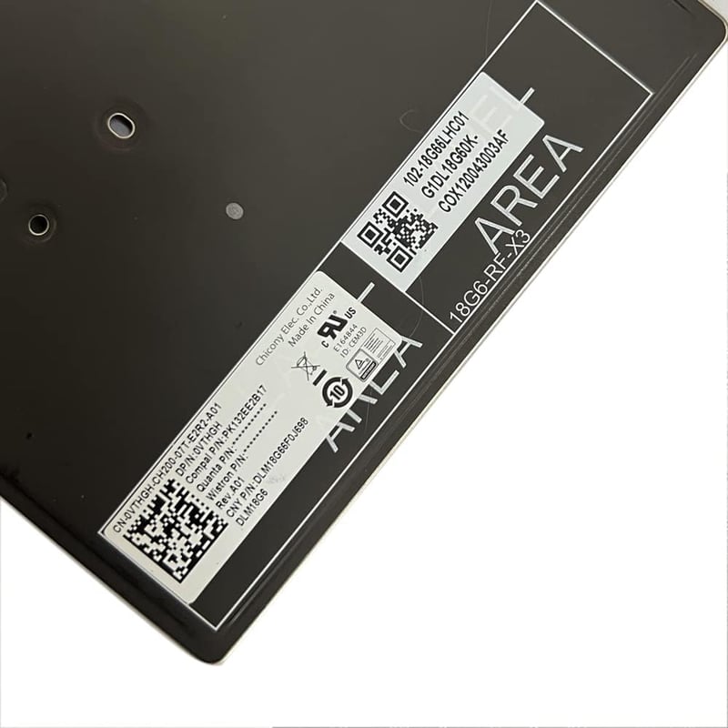 Gintai AZERTY Francia Billentyűzet Dell Latitude 7400 7410 5400 5410 Háttérvilágítás