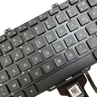 Gintai AZERTY Francia Billentyűzet Dell Latitude 7400 7410 5400 5410 Háttérvilágítás 6
