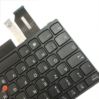 Gintai AZERTY Francia Billentyűzet Lenovo ThinkPad L380 L390 E480 T480S E490 L490 T495 8