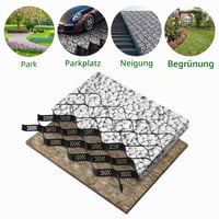 Grilaj de stabilizare a pietrișului GIONAR 15 m² (5x3 m), înălțime 5 cm, grilaj de protecție a gazonului, structură tip fagure, accesoriu pentru grădină 2