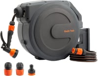 Giraffe Tools Automata Locsolócső Tekercs 25m + 2m Forgatható Fali 1
