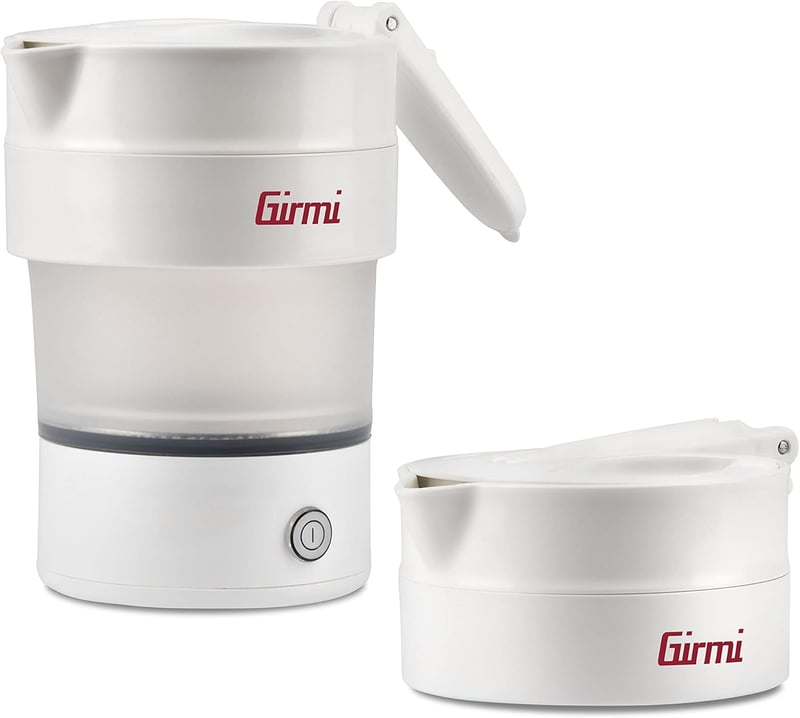 Girmi BL03 összecsukható utazó vízforraló szilikon 0,6L 600W BPA mentes
