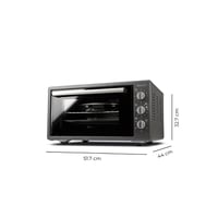 Cuptor Electric cu Convecție Girmi FE37 Grancotto 37L 300°C 1500W, Temporizator 90 de minute, Termostat Reglabil, cu Funcție Grill și Grătar din Oțel Inoxidabil 3